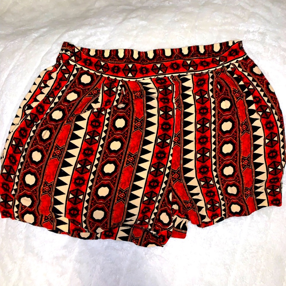High waisted fashion shorts